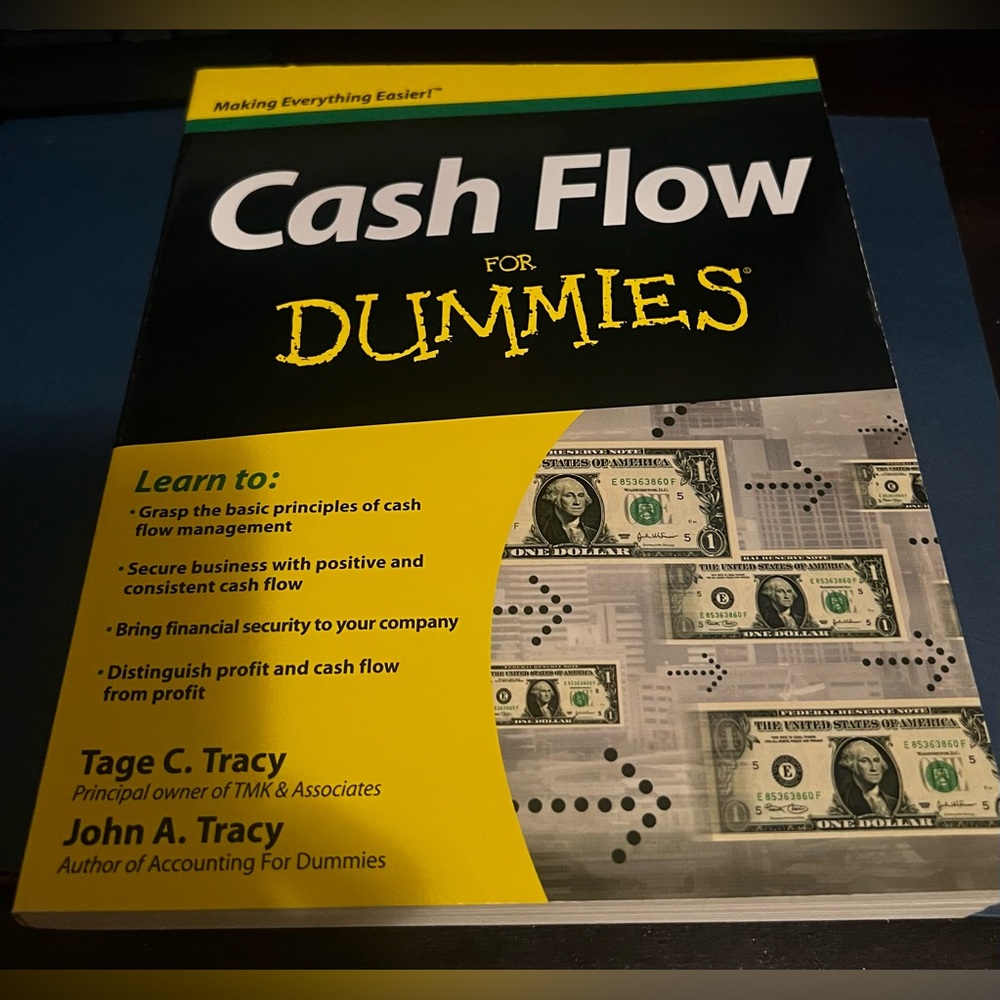 Cash Flow For Dummies Paperback by Tage C. Tracy and John A. Tracy